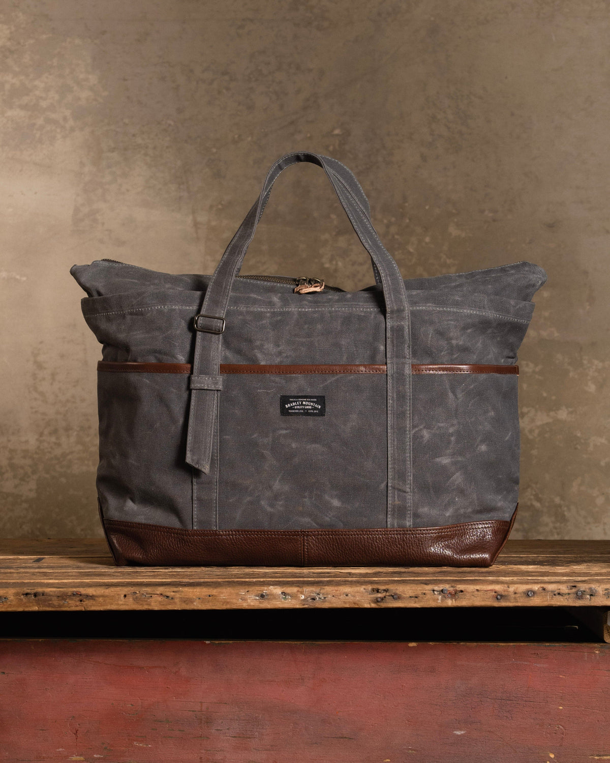 Charter Zipper Tote - Smoke Bag Bradley Mountain 