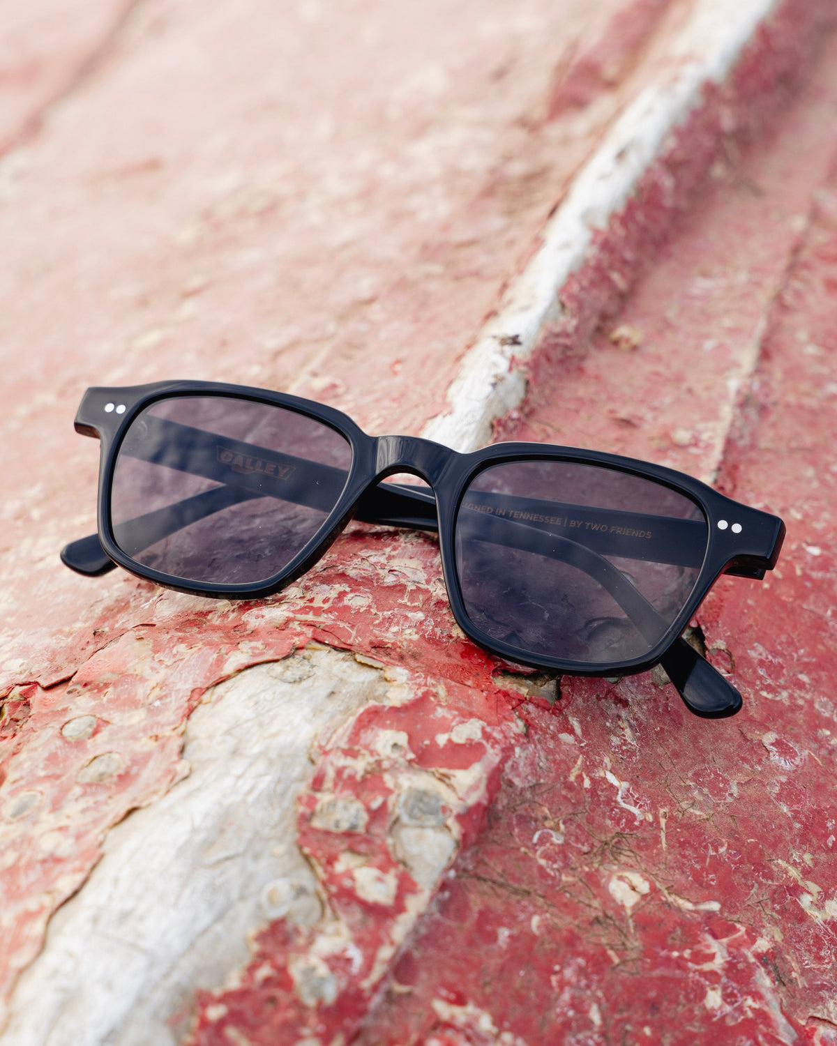 Lester Sunglasses / Black Acetate - Galley Lens Bradley Mountain 