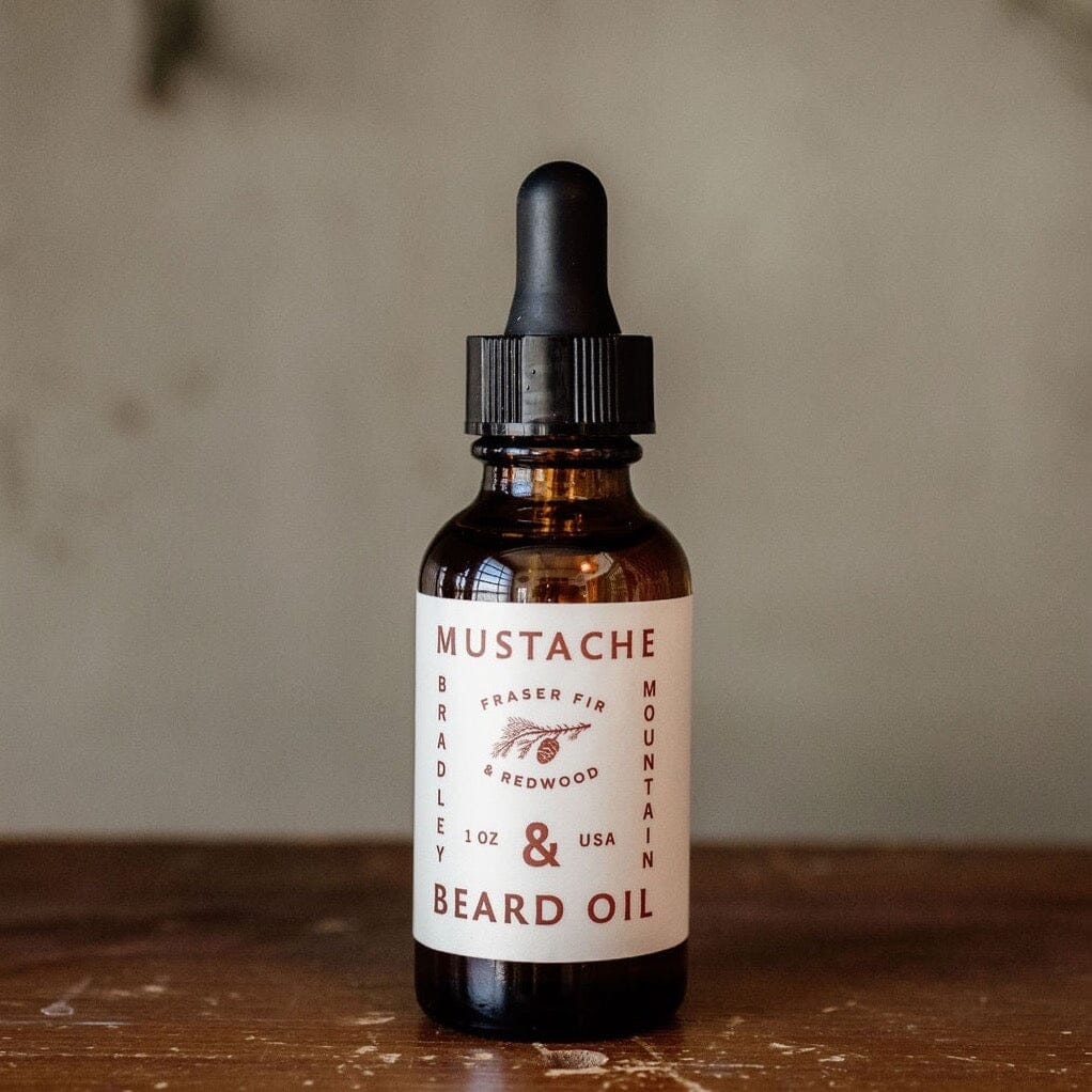 Mustache & Beard Oil - Fraser Fir & Redwood Bradley Mountain 