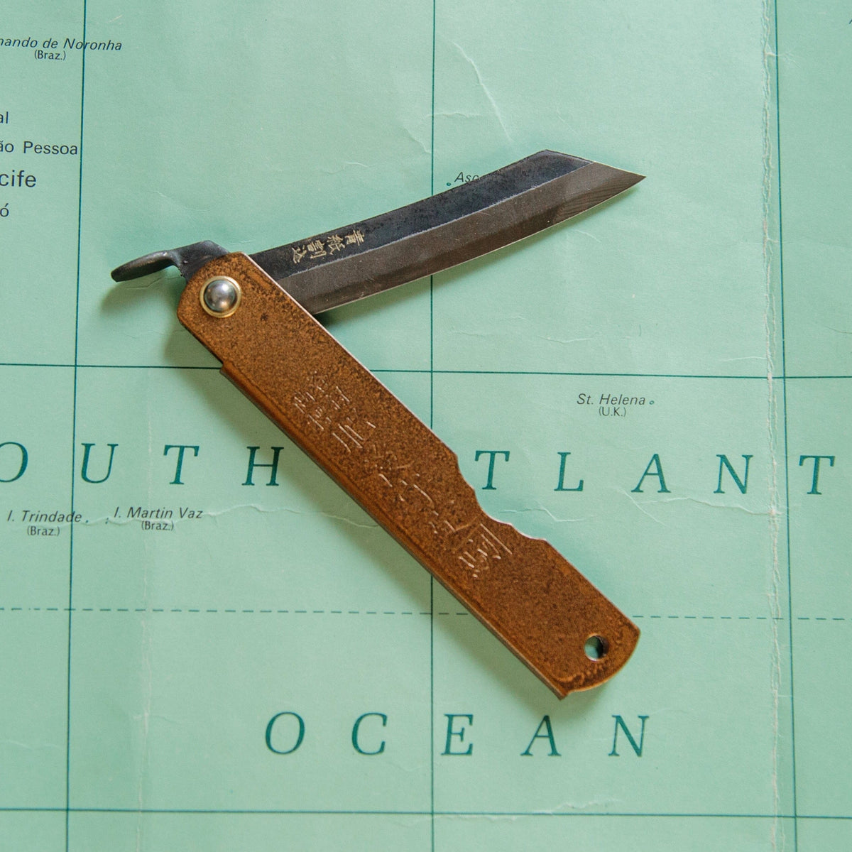 Higonokami Iron Folder Knife new Bradley Mountain 
