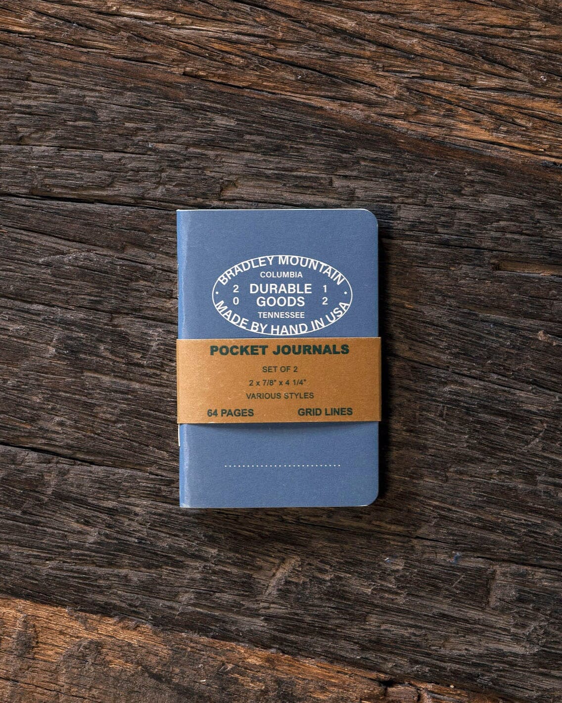 Pocket Journals - Blue - 2-Pack Bradley Mountain 
