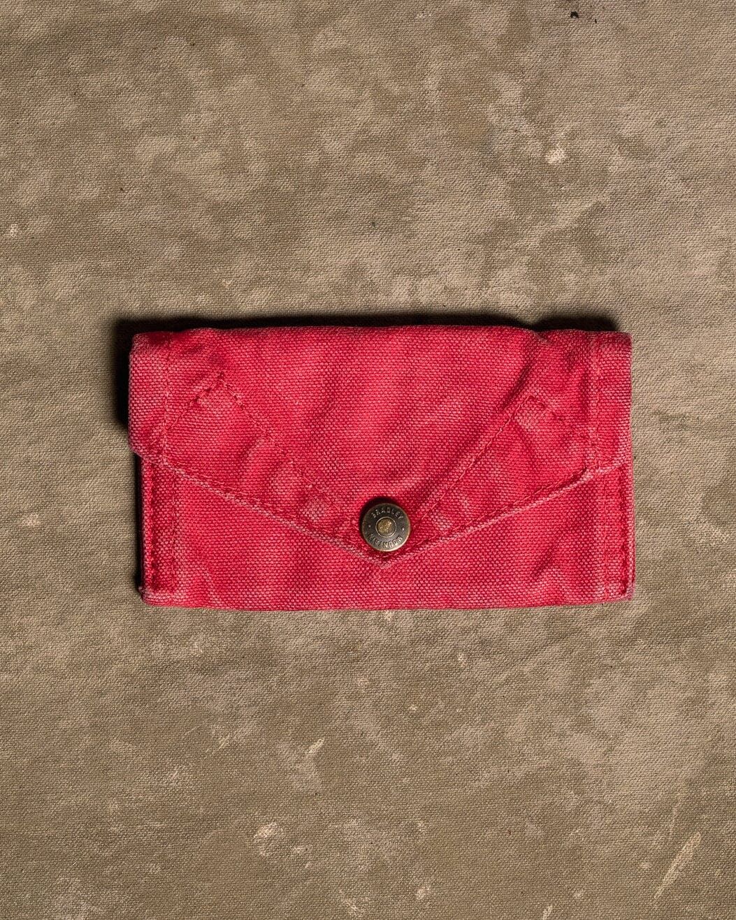 Drifter Canvas Wallet - Washed Red Bradley Mountain 