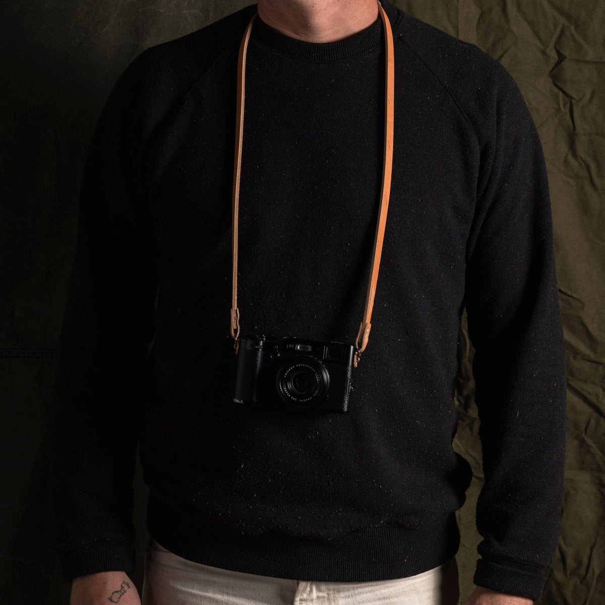 Long Camera Strap - Brown Bradley Mountain 
