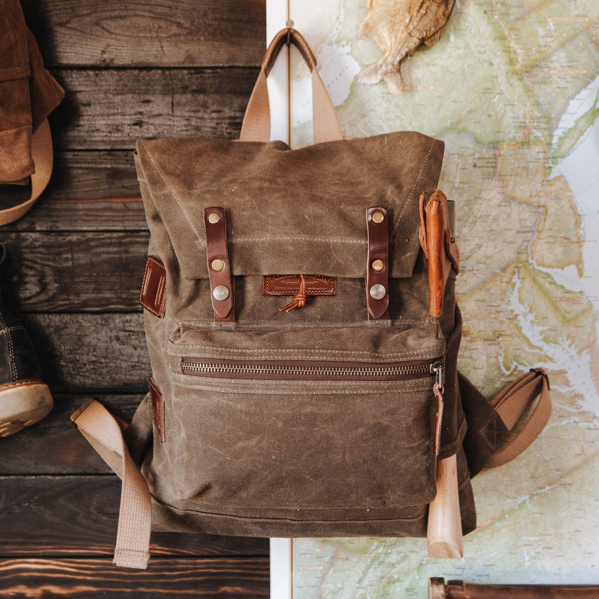 Muir Pack - Field Tan Bag Bradley Mountain 