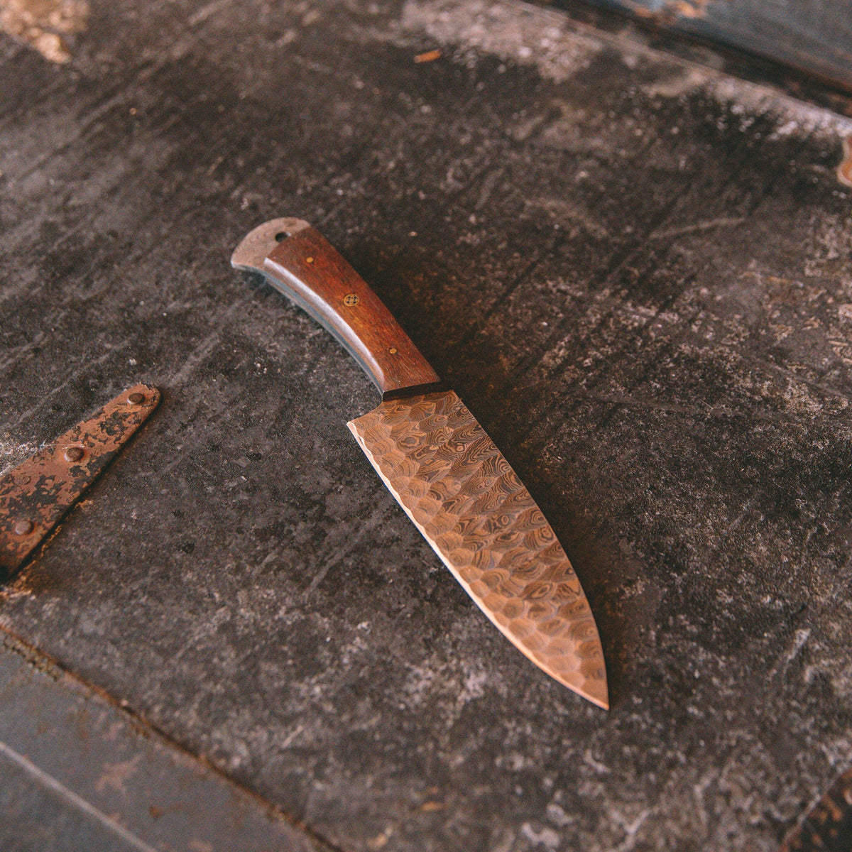 Damascus Chef Knife Bradley Mountain 