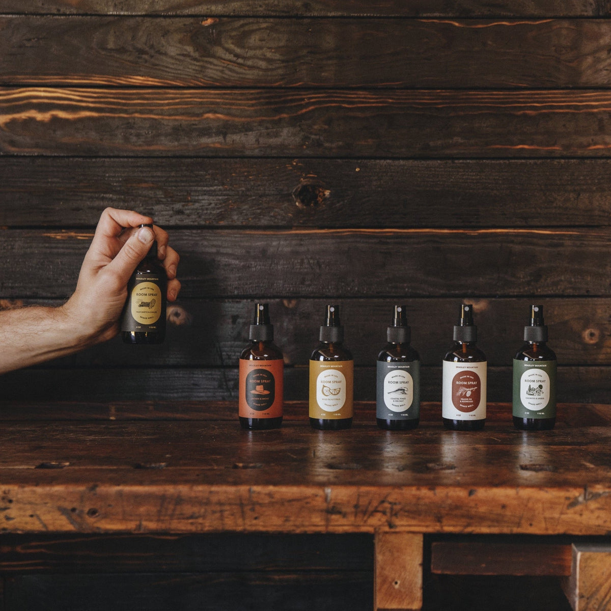 Palo Santo & Ginger Room Spray Bradley Mountain 
